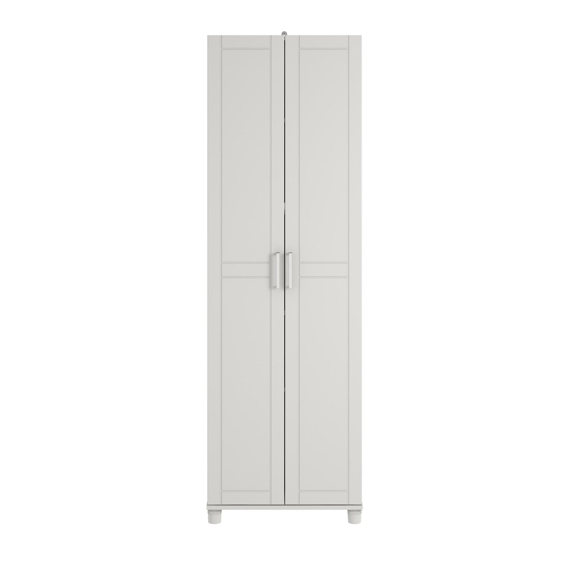 Callahan 24 Inch Multipurpose Utility Storage Cabinet  - White