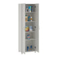 Callahan 24 Inch Multipurpose Utility Storage Cabinet  - White