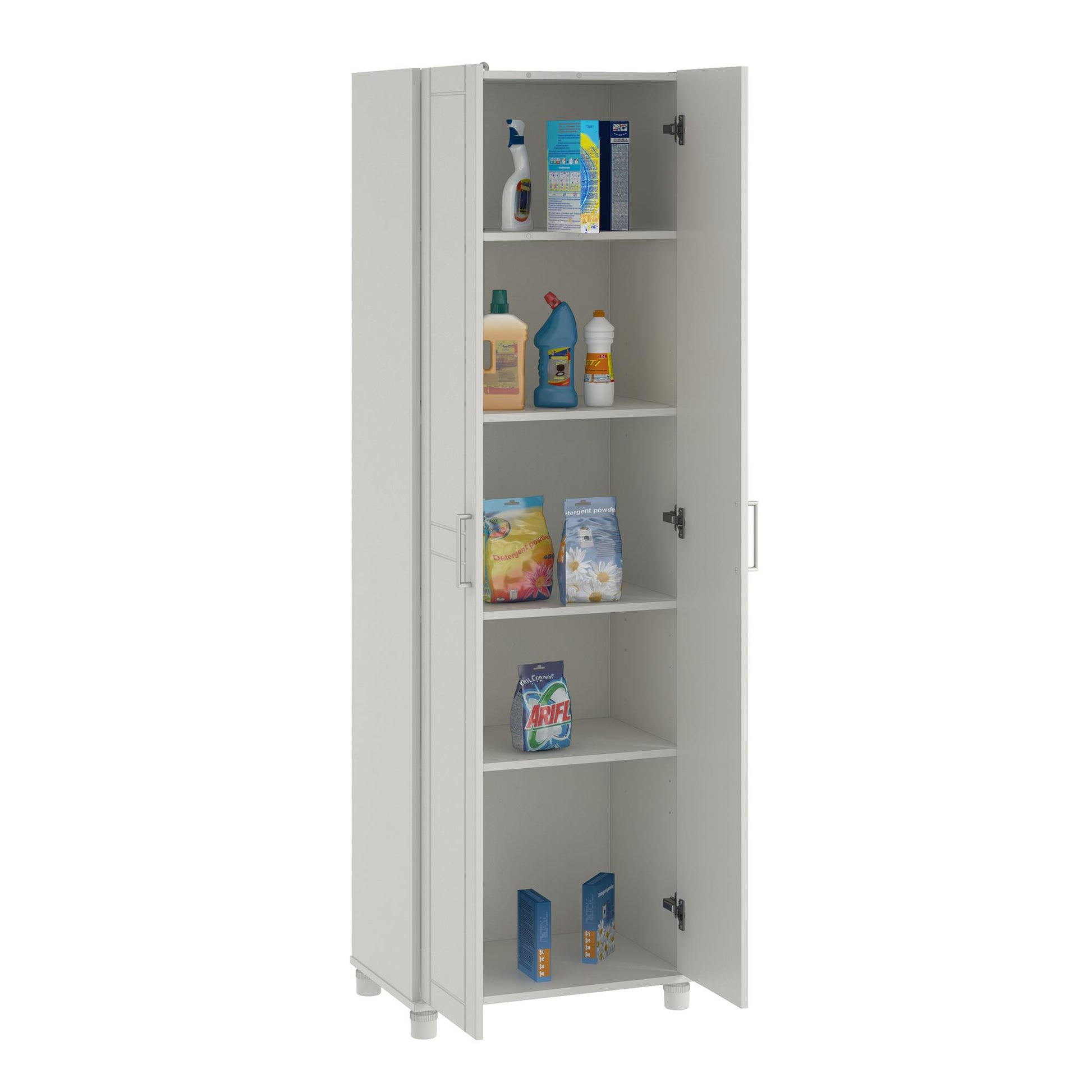 Callahan 24 Inch Multipurpose Utility Storage Cabinet  - White