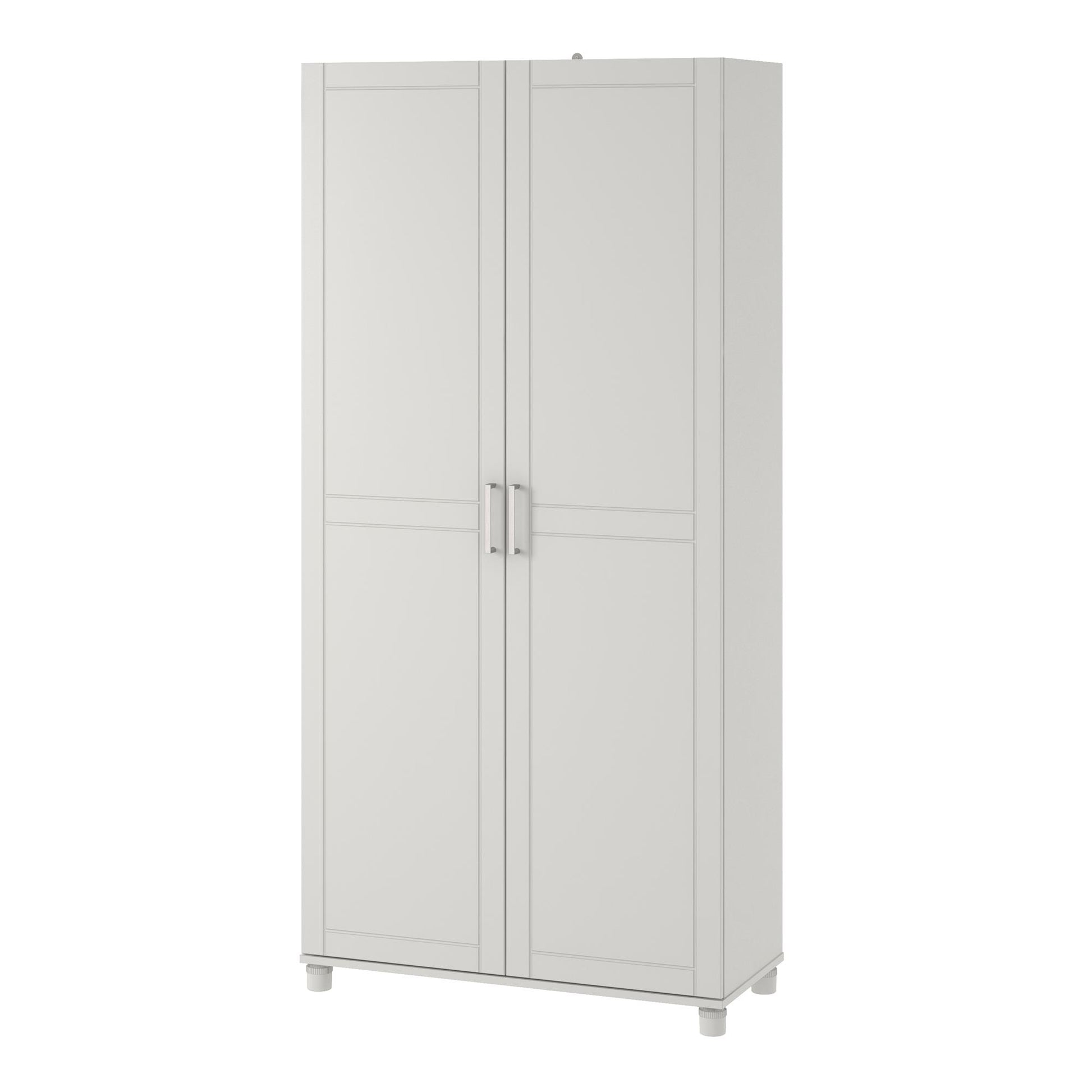 Callahan 36 Inch Multipurpose Utility Storage Cabinet - White
