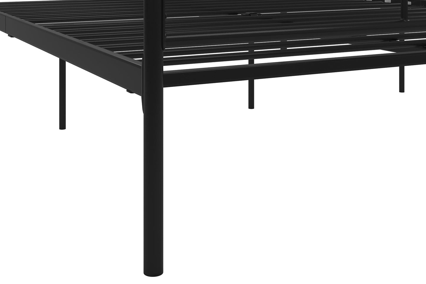 Marion Canopy Bed - Black - Full