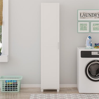 Callahan 16 Inch Multipurpose Utility Storage Cabinet - White