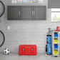 Callahan 54 Inch Multipurpose Utility Wall Cabinet  - White