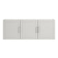 Callahan 54 Inch Multipurpose Utility Wall Cabinet  - White
