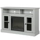 Chicago Electric Fireplace TV Console for TVs up to 50 Inch - Dove Gray