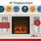 Chicago Electric Fireplace TV Console for TVs up to 50 Inch - Dove Gray