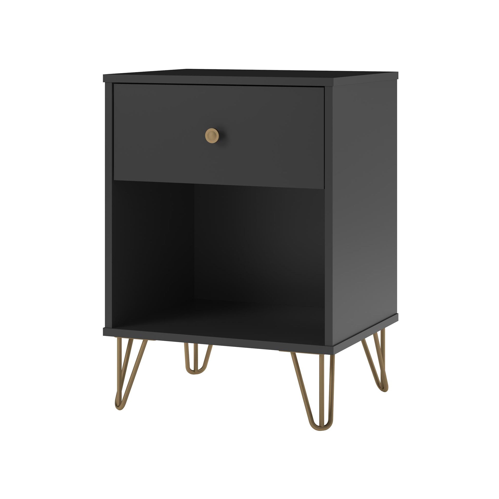 Owen Nightstand, Black - Black