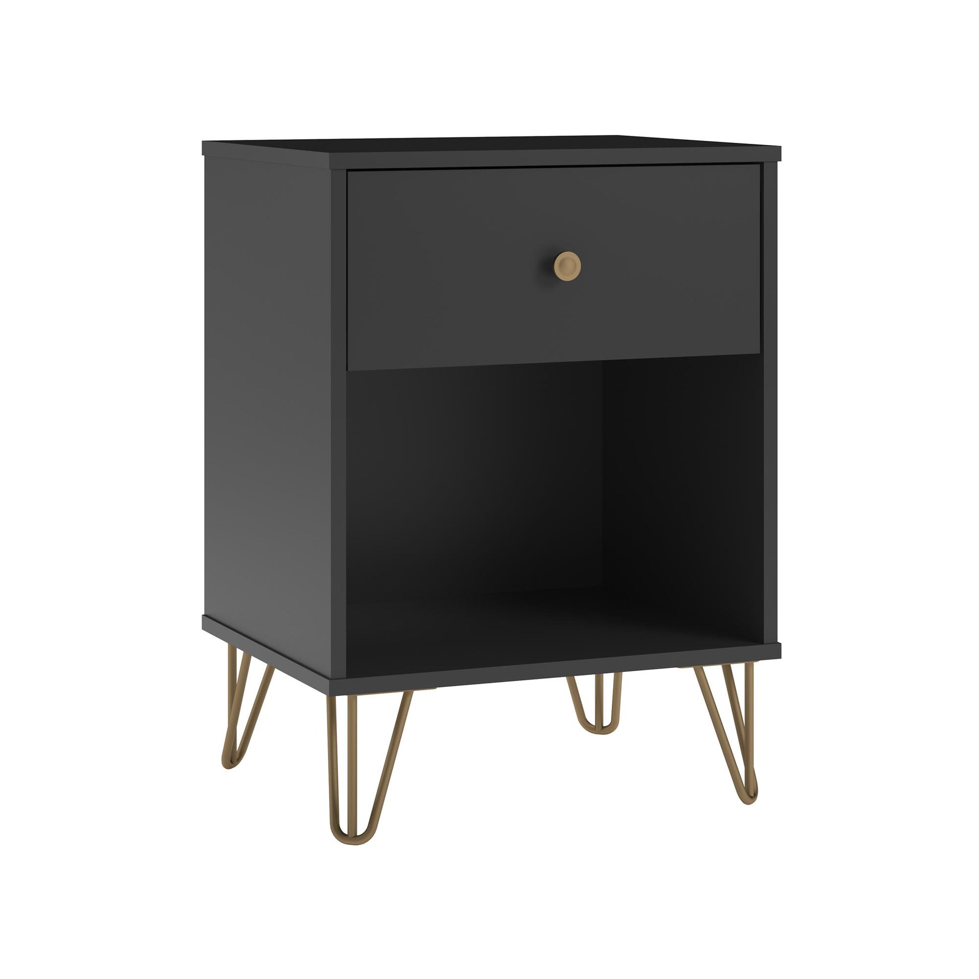 Owen Nightstand, Black - Black