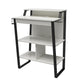 Genesis Standing Gaming Desk Arcade Stand - White
