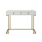 CosmoLiving by Cosmopolitan Camila Writing Desk, White - White