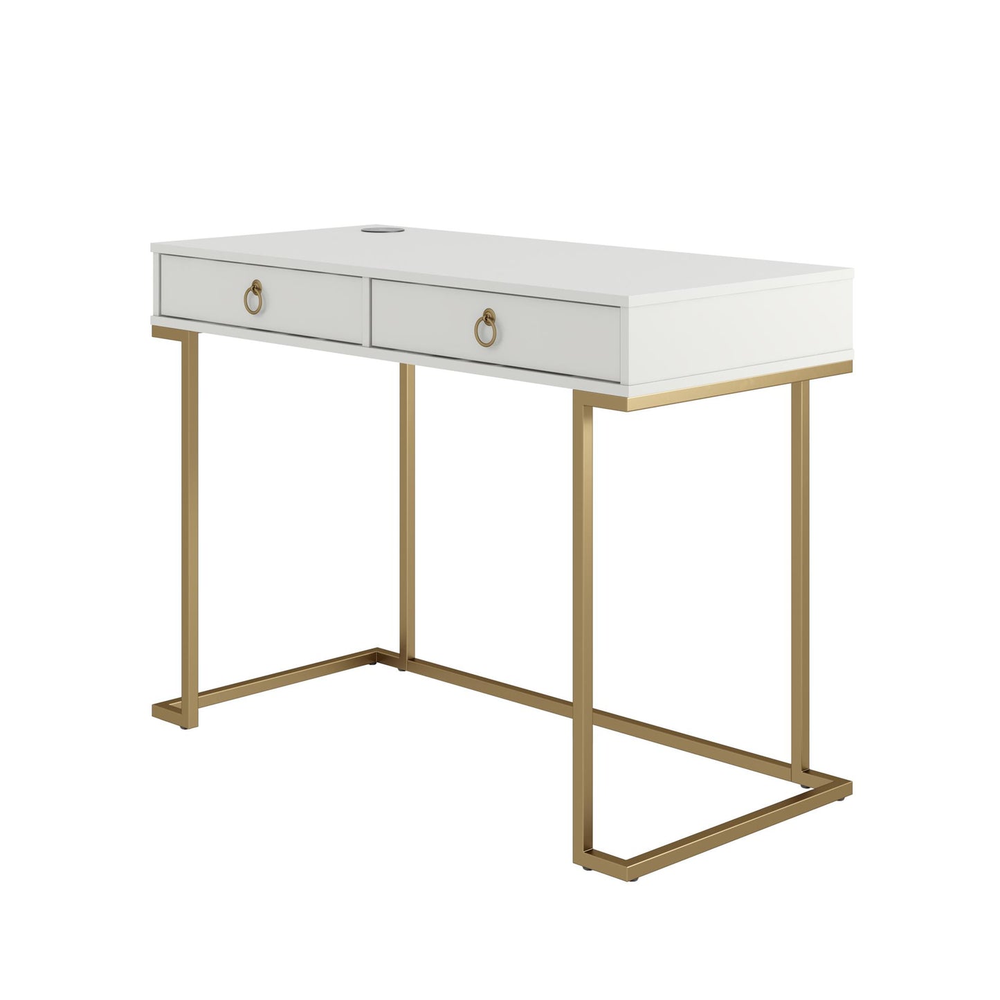 CosmoLiving by Cosmopolitan Camila Writing Desk, White - White