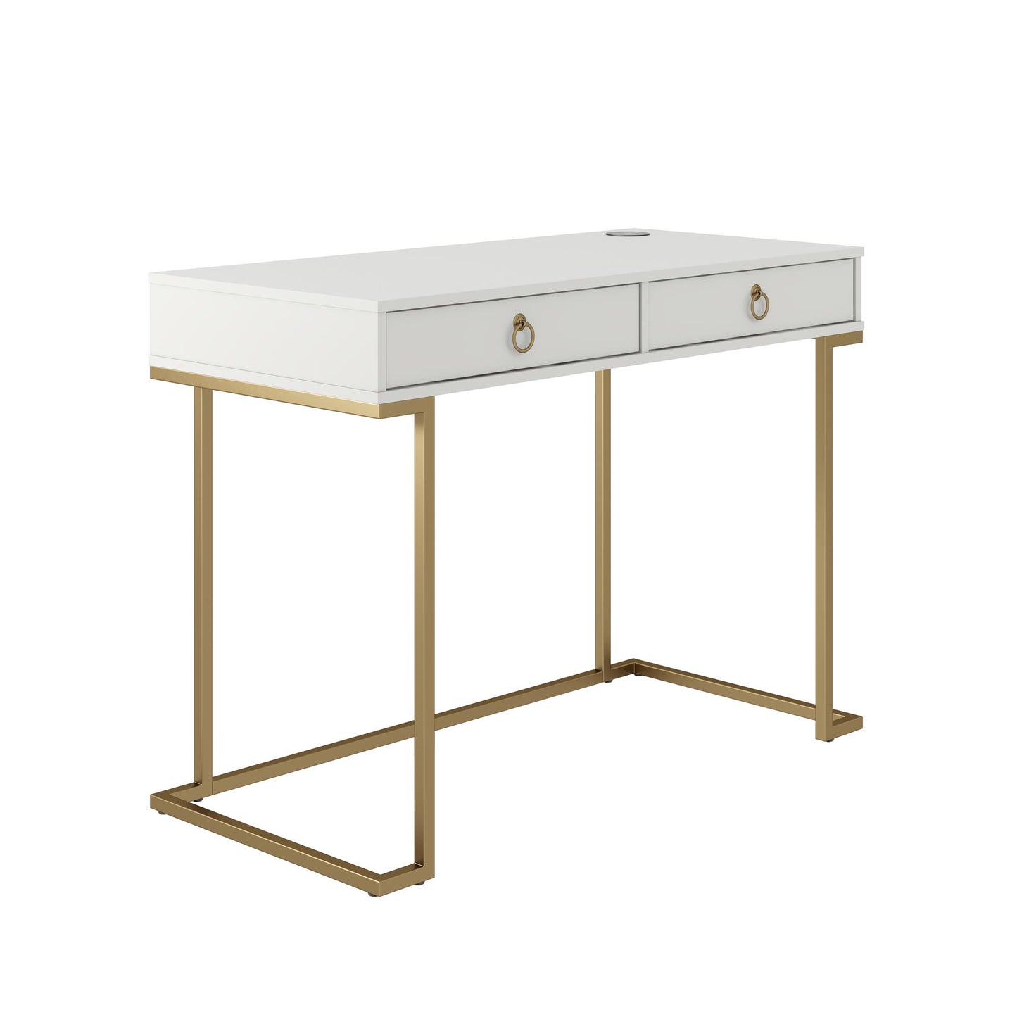 CosmoLiving by Cosmopolitan Camila Writing Desk, White - White