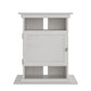 10/20 Gallon Aquarium Stand with Open and Concealed Storage - Ivory Oak