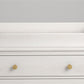 Poppy Changing Table Topper for Nursery Dresser - Ivory Oak