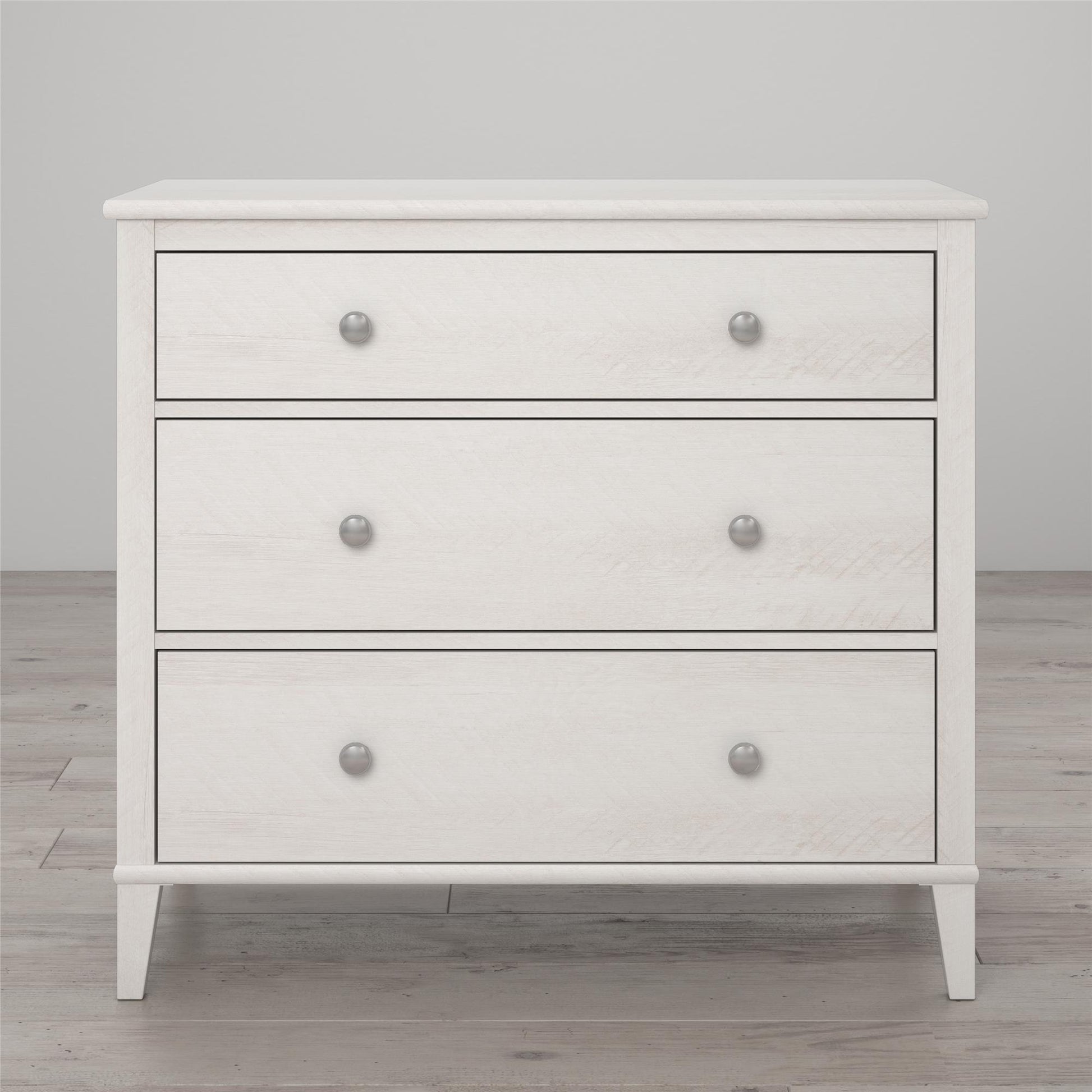 Monarch Hill Poppy 3 Drawer Dresser with 2 Sets of Knobs - Ivory Oak