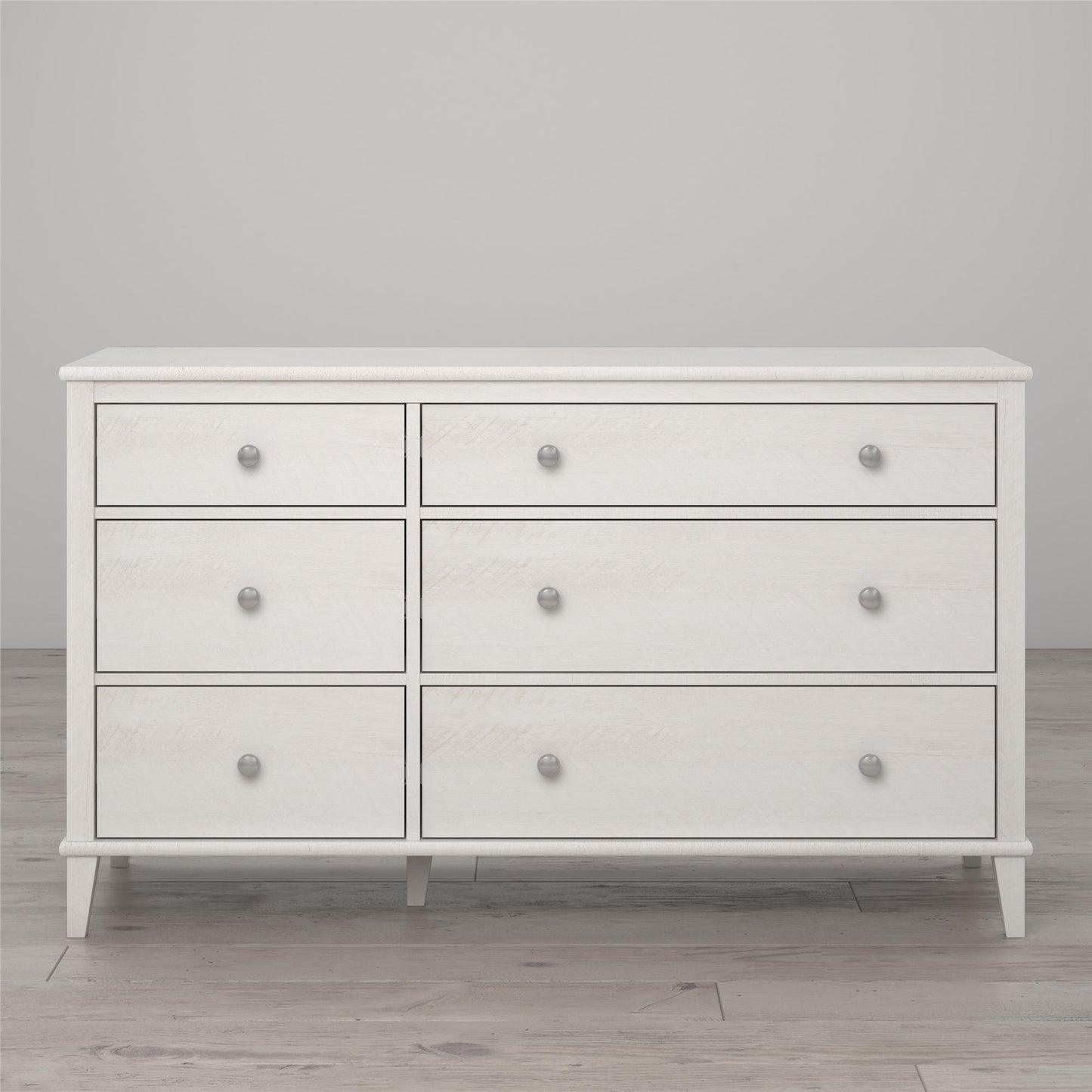 Monarch Hill Poppy 6 Drawer Dresser with 2 Sets of Knobs - Ivory Oak