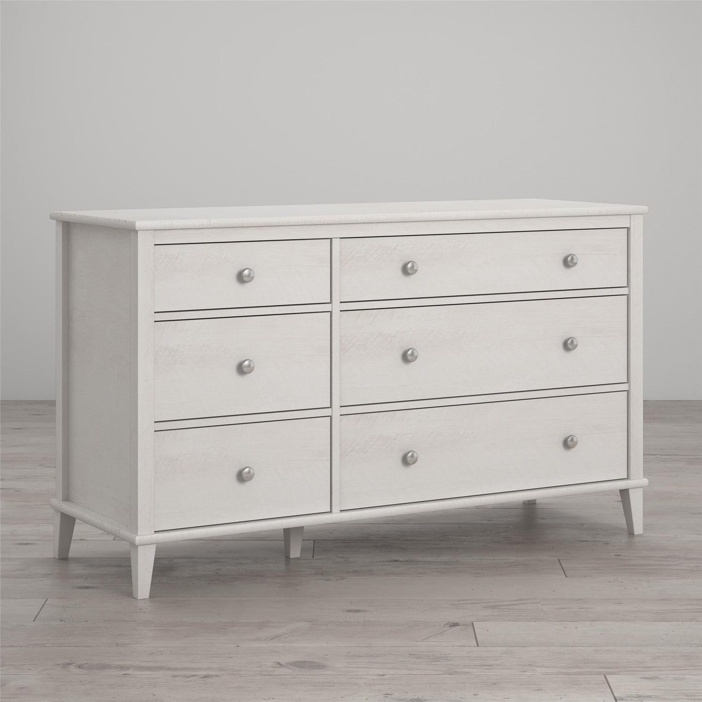 Monarch Hill Poppy 6 Drawer Dresser with 2 Sets of Knobs - Ivory Oak