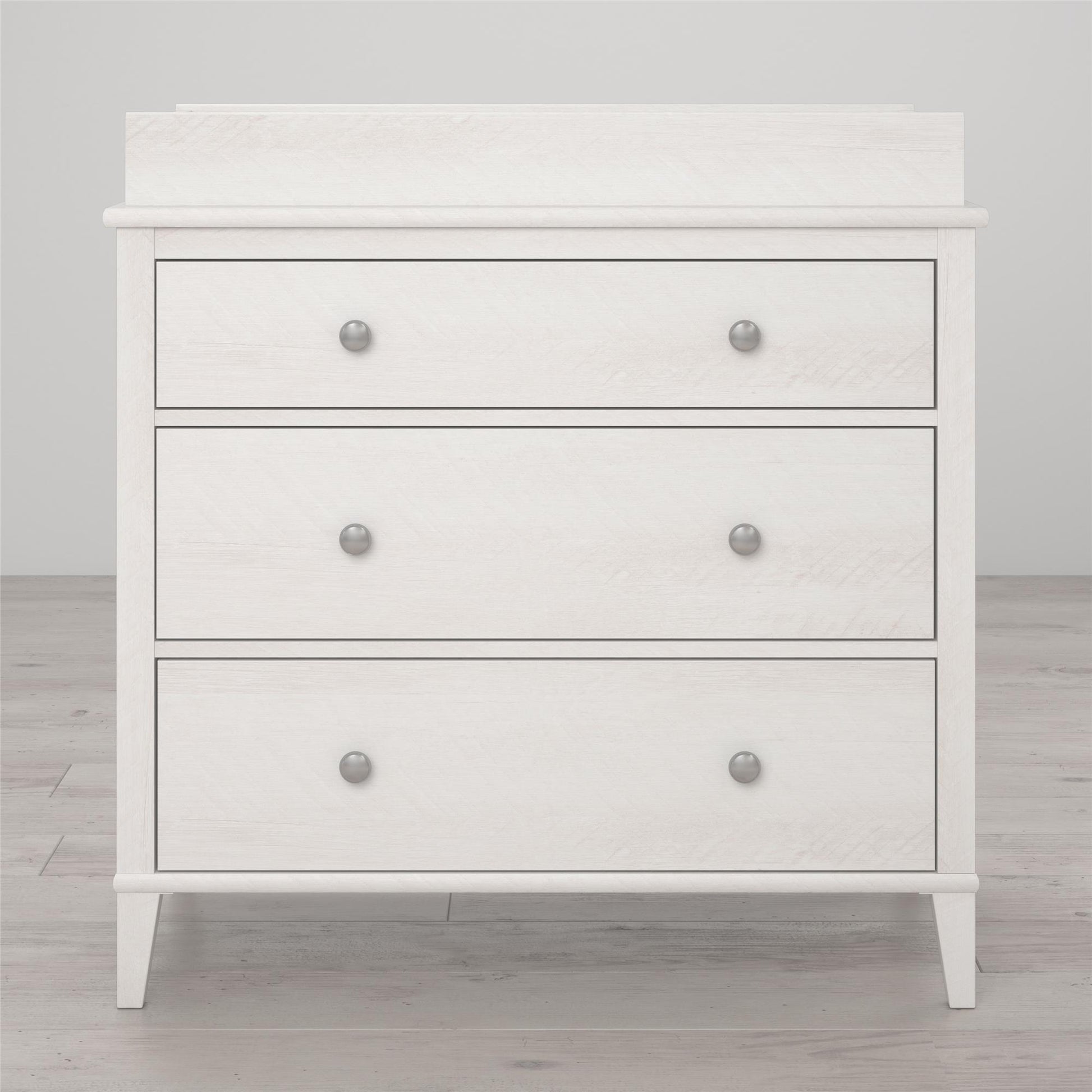 Monarch Hill Poppy 3 Drawer Changing Table with 2 Sets of Knobs - Ivory Oak