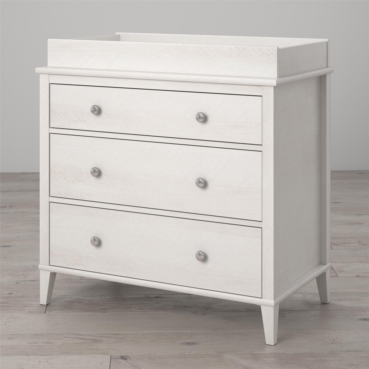 Monarch Hill Poppy 3 Drawer Changing Table with 2 Sets of Knobs - Ivory Oak