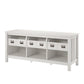 Adams TV Stand for TVs up to 64", Ivory Oak - Ivory Oak