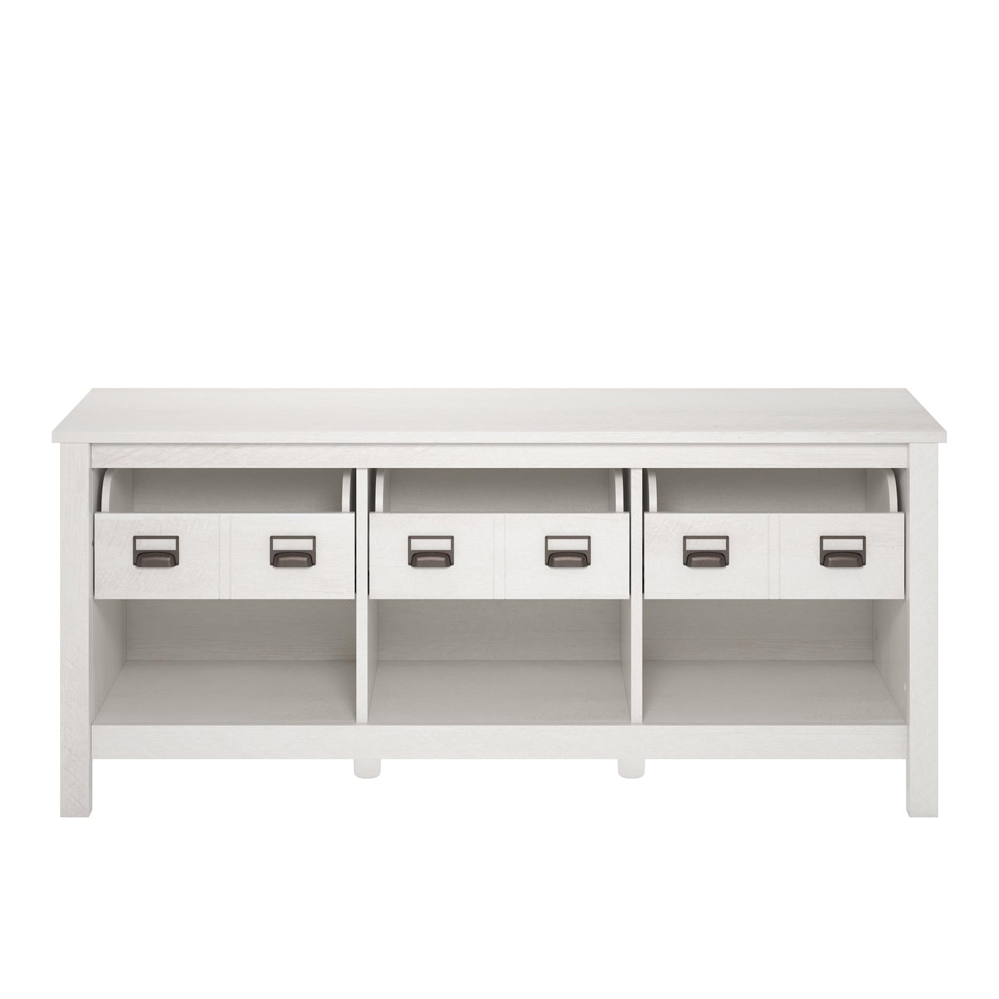 Adams TV Stand for TVs up to 64", Ivory Oak - Ivory Oak