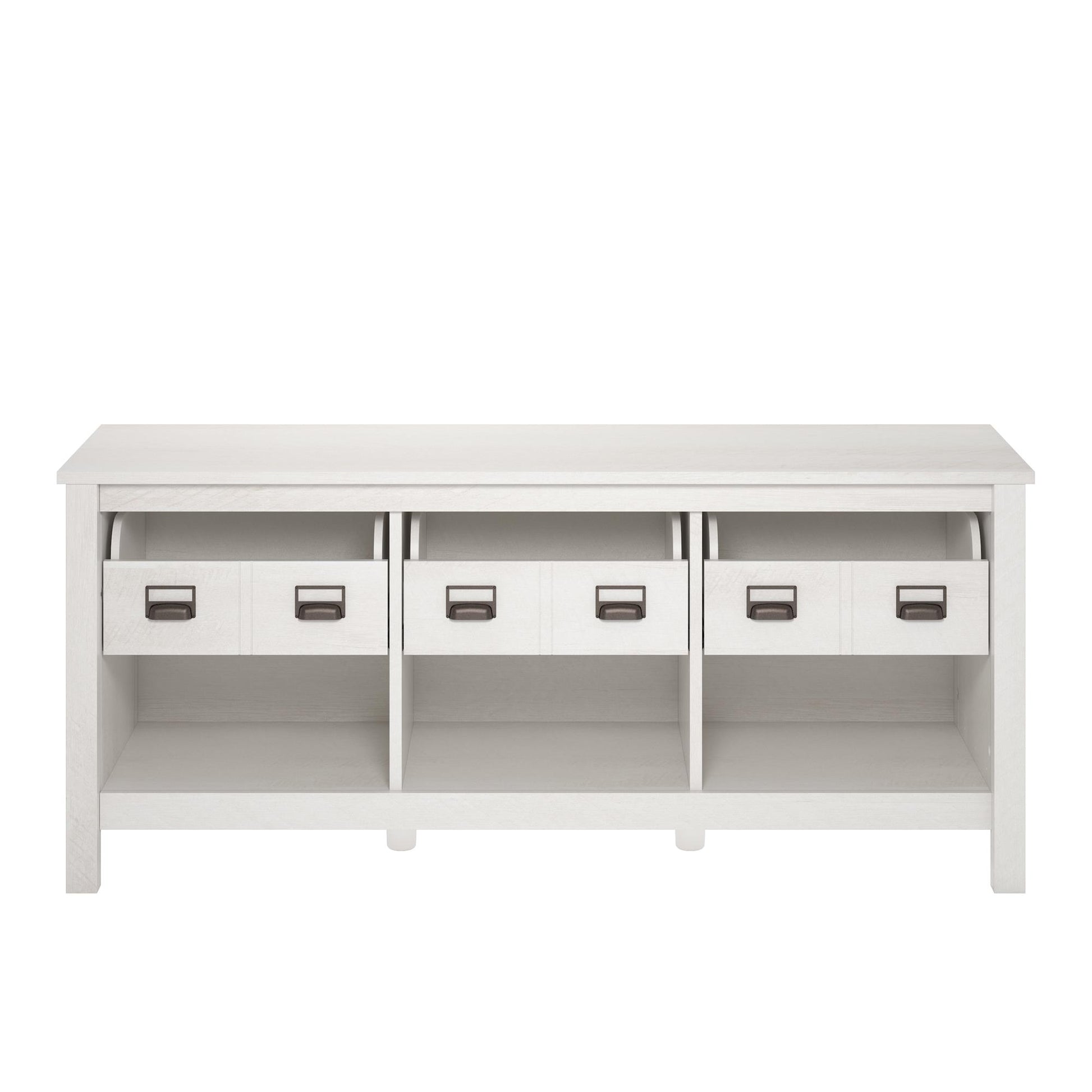 Adams TV Stand for TVs up to 64", Ivory Oak - Ivory Oak
