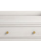 Poppy Changing Table Topper for Nursery Dresser - Ivory Oak