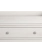 Poppy Changing Table Topper for Nursery Dresser - Ivory Oak