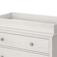 Poppy Changing Table Topper for Nursery Dresser - Ivory Oak