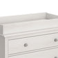 Poppy Changing Table Topper for Nursery Dresser - Ivory Oak