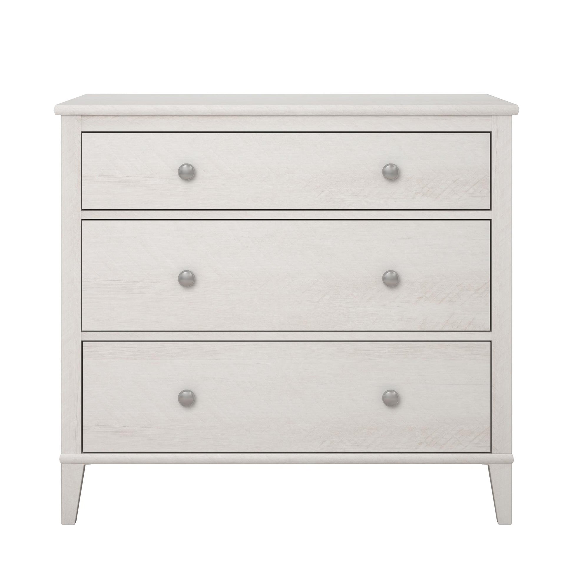Monarch Hill Poppy 3 Drawer Dresser with 2 Sets of Knobs - Ivory Oak