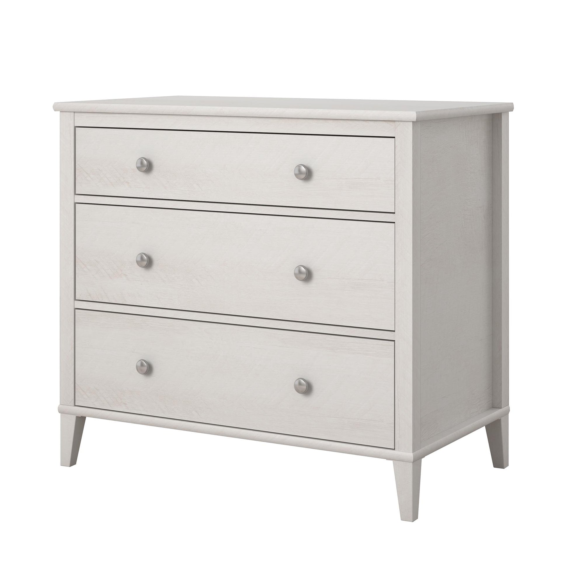 Monarch Hill Poppy 3 Drawer Dresser with 2 Sets of Knobs - Ivory Oak