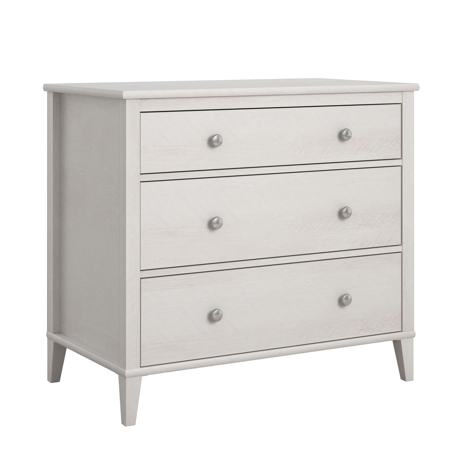Monarch Hill Poppy 3 Drawer Dresser with 2 Sets of Knobs - Ivory Oak