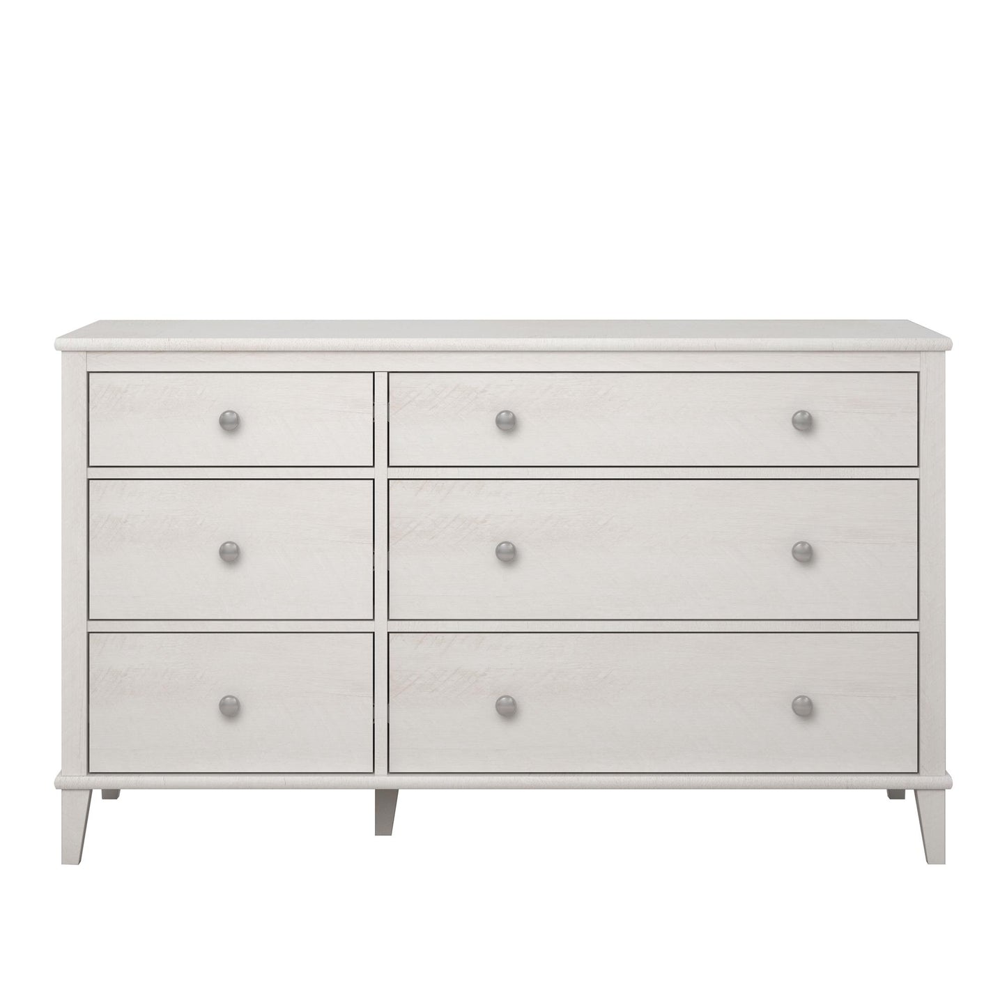Monarch Hill Poppy 6 Drawer Dresser with 2 Sets of Knobs - Ivory Oak