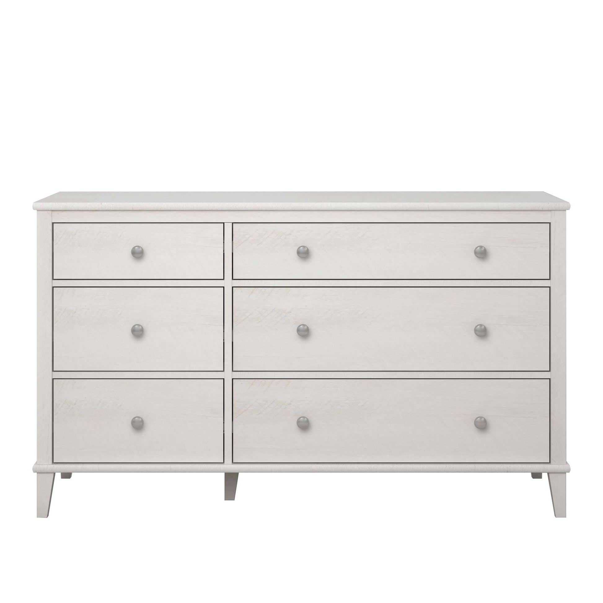 Monarch Hill Poppy 6 Drawer Dresser with 2 Sets of Knobs - Ivory Oak