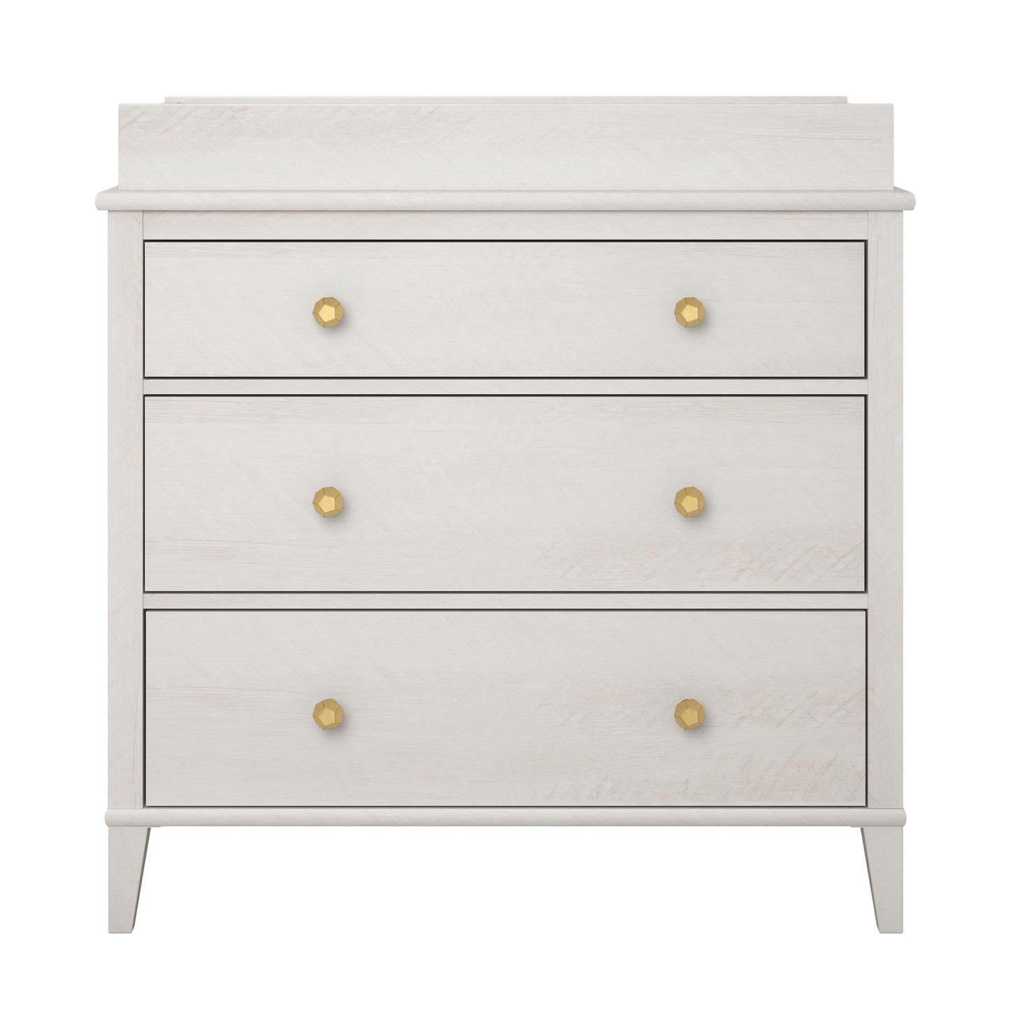 Monarch Hill Poppy 3 Drawer Changing Table with 2 Sets of Knobs - Ivory Oak