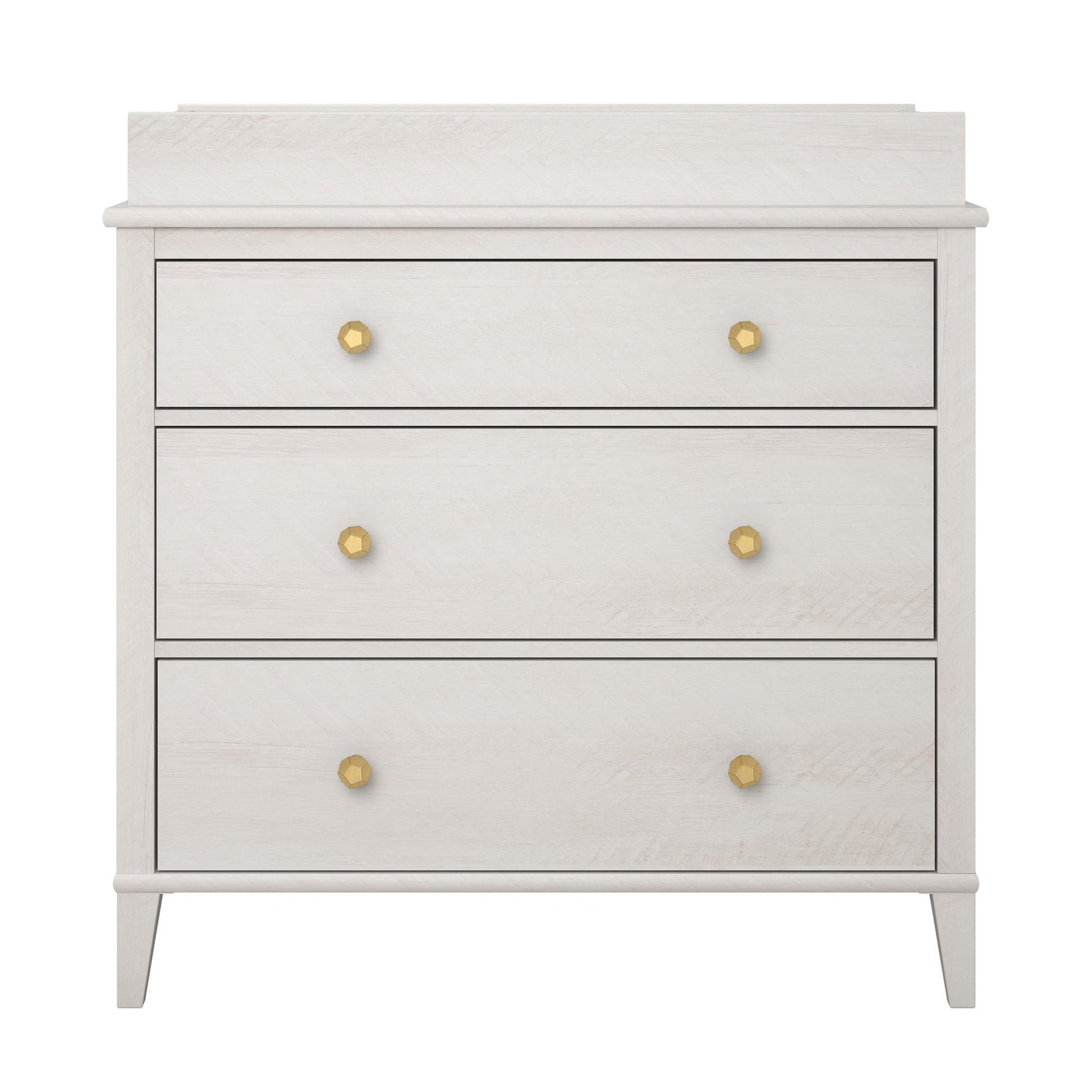 Monarch Hill Poppy 3 Drawer Changing Table with 2 Sets of Knobs - Ivory Oak