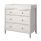 Monarch Hill Poppy 3 Drawer Changing Table with 2 Sets of Knobs - Ivory Oak