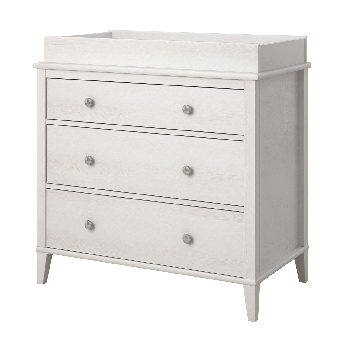 Monarch Hill Poppy 3 Drawer Changing Table with 2 Sets of Knobs - Ivory Oak