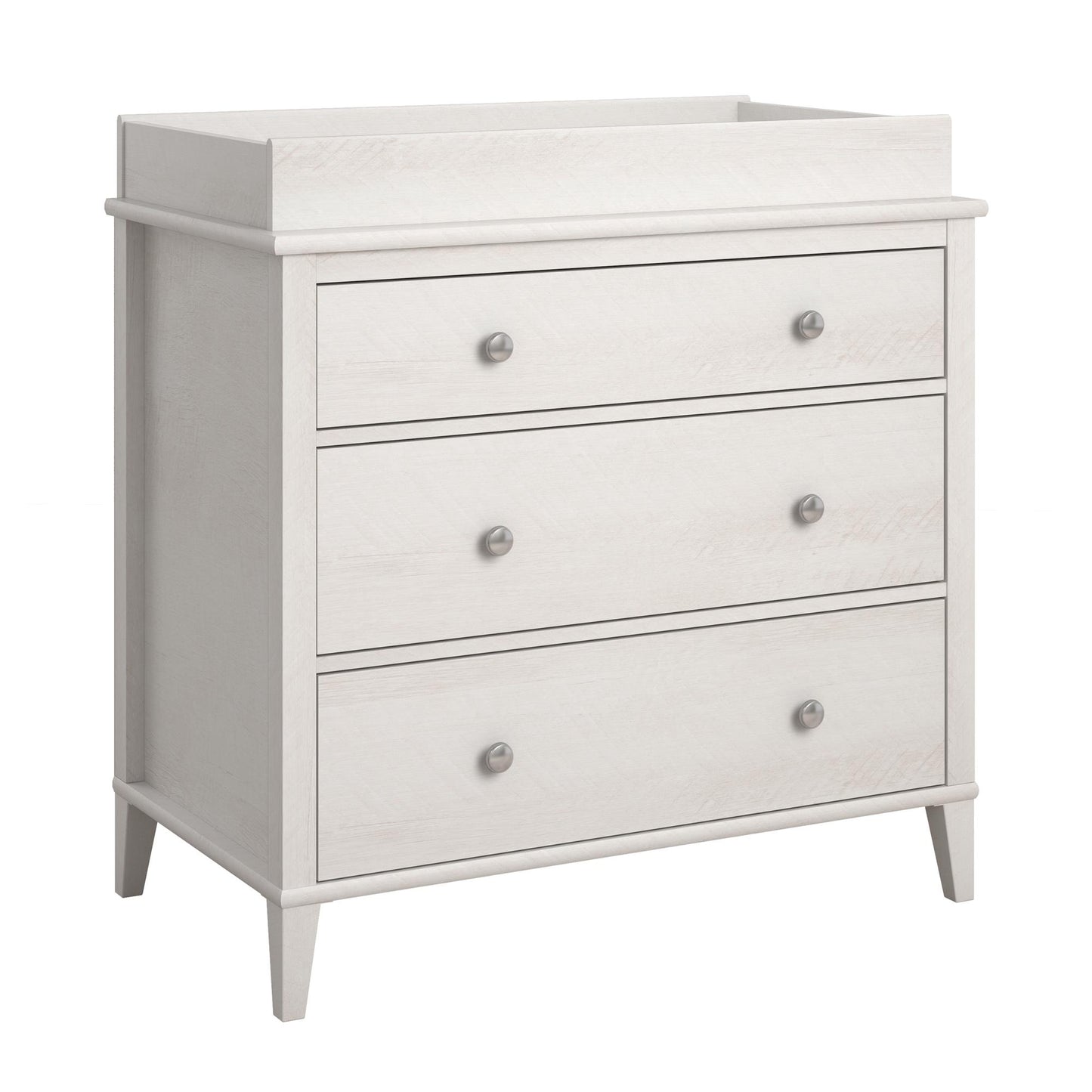 Monarch Hill Poppy 3 Drawer Changing Table with 2 Sets of Knobs - Ivory Oak
