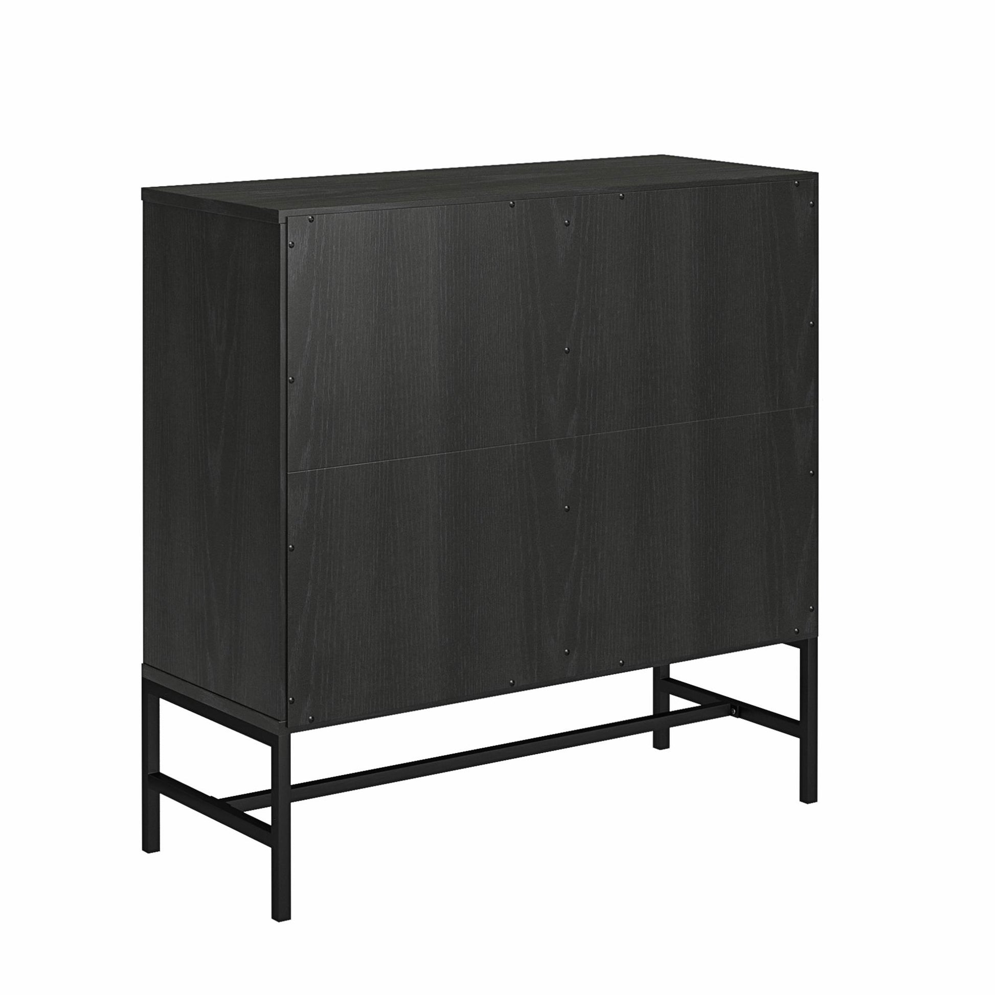 Bexley Bookcase - Black Oak