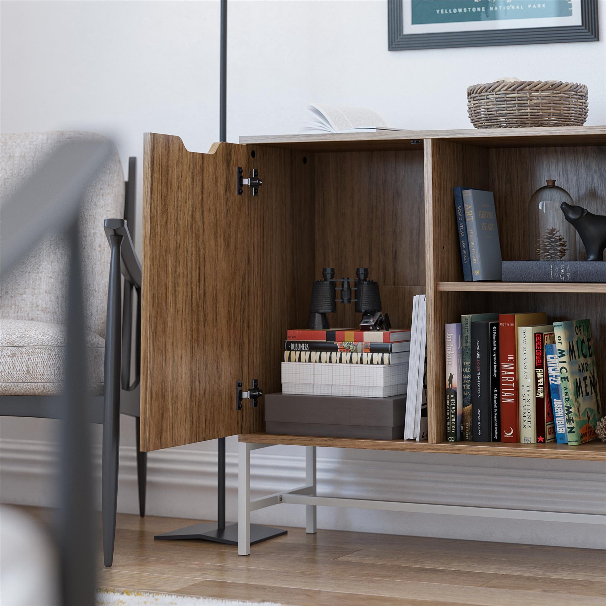 Bexley Bookcase - Walnut