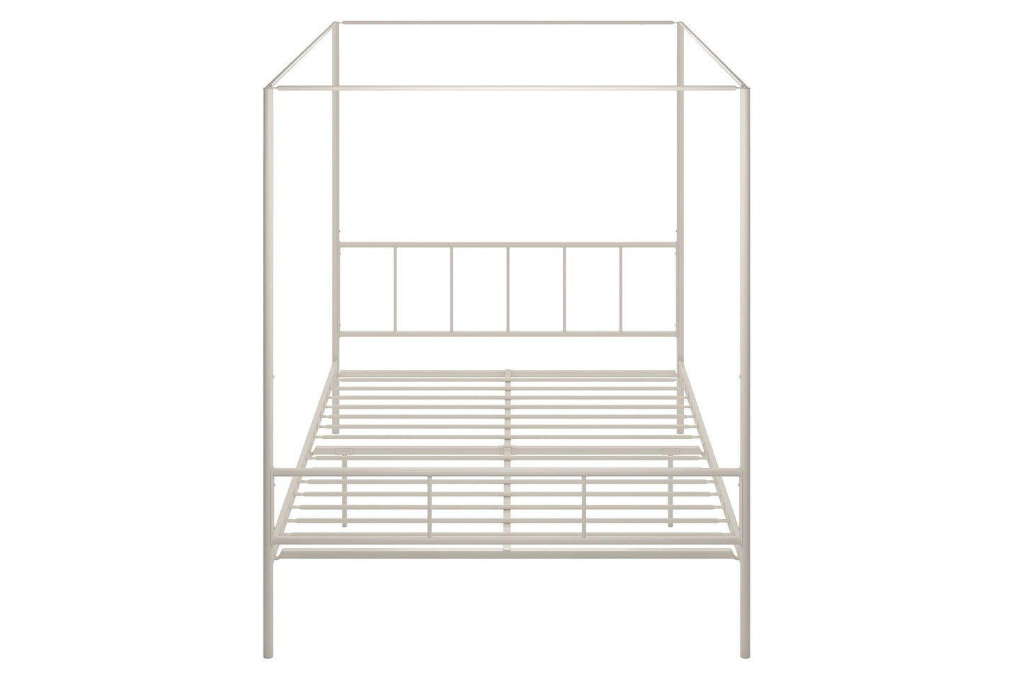 Marion Canopy Bed - White - Queen