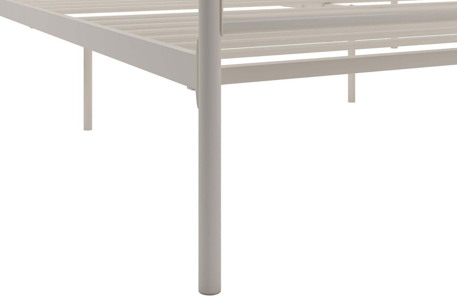 Marion Canopy Bed - White - King