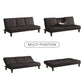 Madison CupHolder Futon - Black