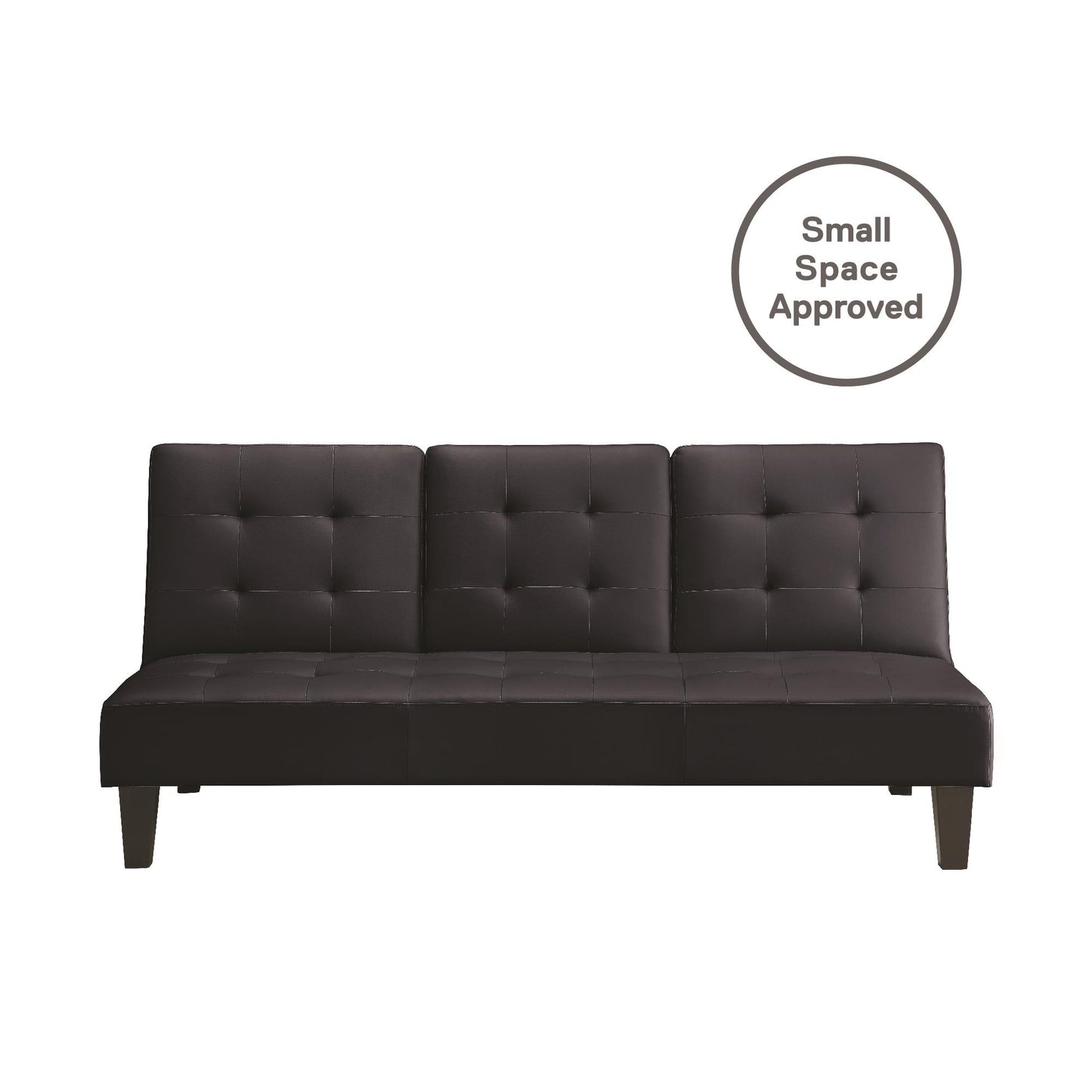 Madison CupHolder Futon - Black