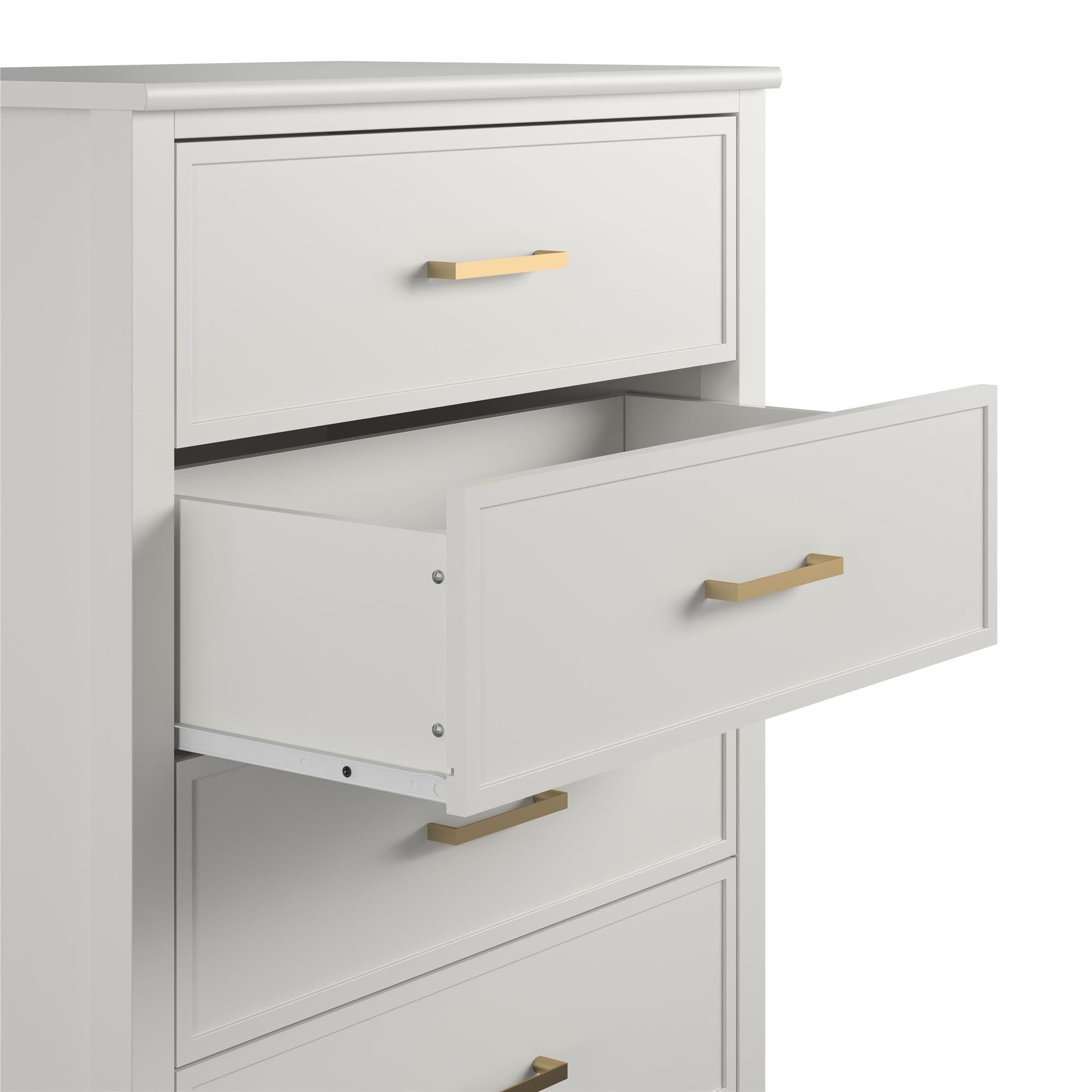 Westerleigh 4 Drawer Dresser - White