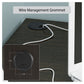 Dakota Computer L Desk with Side Bookshelf and Large Worksurface - Dove Gray