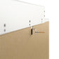 Monarch Hill Haven 6 Drawer Changing Dresser with Gold Drawer Pulls - White