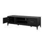 Westerleigh TV Stand for TVs up to 65in - Black